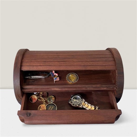 Roll-top Valet Box - Etsy