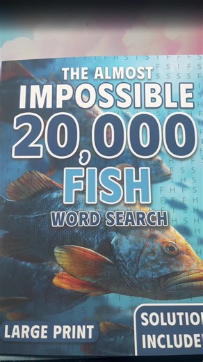 Challenge Yourself with the 20000 Fish Word Search