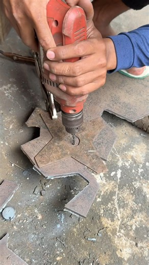 Cara buat lubang plat dengan plasma cutting #plasmacuttingmachine