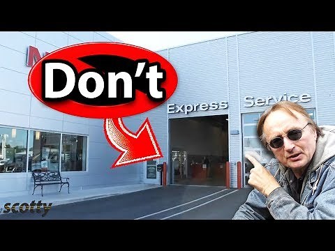 Why Not to Bring Your Car to the Dealership