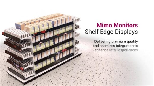 Mimo Monitors Premium Shelf Edge Display | Lloyd Langenhoven