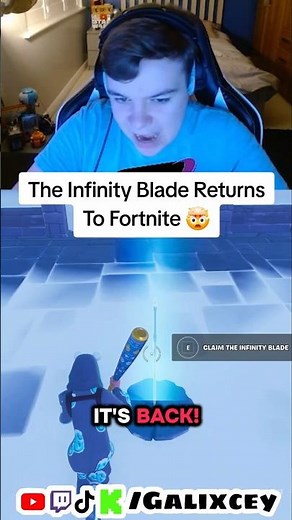 The Infinity Blade Returns To Fortnite 🤯