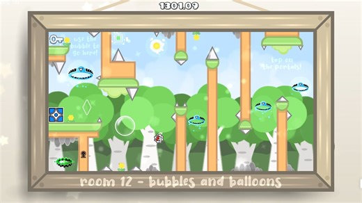 【几何冲刺. Plat】小清新小房间，就是怎么每次复活都要对话？优质plat关——bramble scramble（hard demon）