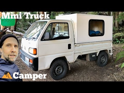 Off-road & camping in our Japanese mini truck kei camper - Honda Acty and Suzuki Carry