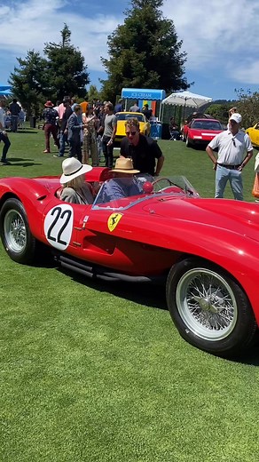 1958 Ferrari 250 Testa Rossa at The Quail Motorsports Gathering. #ferrari #ferraritestarossa #ferrariclassic #exoticcars #classicferrari | In the Garage with Steve Natale