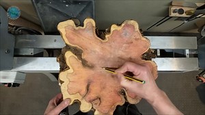 Woodturning a huge yew block from start to finish