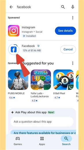 How to Update Facebook App on Android (2026) #Shorts