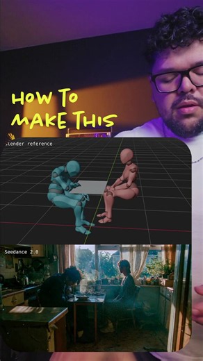 One animation. Different visual styles.This workflow uses Seedance 2.0 in ComfyUI with reference images to explore different looks while preserving the same motion and camera movement. In this example, the animation starts with a simple Blender scene, making it easy to compare different creative directions.Featured clips courtesy of @AIWarper, @reidhannaford, and @jmsvid.To try this workflow, link below 👇