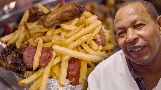 12M views · 318K reactions | Ademar de Barros Moreira owns the legendary french fry stand Batata de Marcehal in Rio de Janeiro - selling his famous fries for over 30 years. NOTE: This was filmed before the existence of COVID-19. | Munchies | Facebook