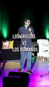215K views · 7.8K reactions | Los griegos vs los romanos Fragmento de El Showcito, show de Stand up e improvisación que hago en la ciudad de Buenos Aires y llevaré a Chile, Colombia, Uruguay, USA, Costa Rica, República Dominicana, Panamá y Ecuador. Entradas en SoyNanutria.com | Víctor Medina - Nanutria | Facebook
