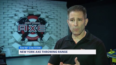 Try the thrilling experience of ax throwing at New York Axe Throwing in Farmingdale