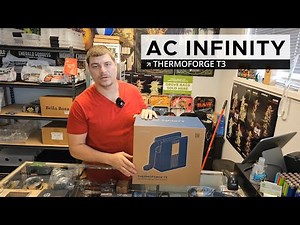 Unboxing the AC Infinity ThermoForge T3 - Smart Plant Heater designed for grow tents