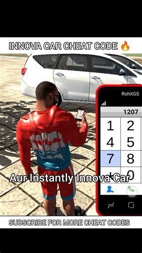 Innova Car Cheat Code in Indian Bike Driving 3D 🔥| #indianbikedriving3d #cheatcodes #shorts