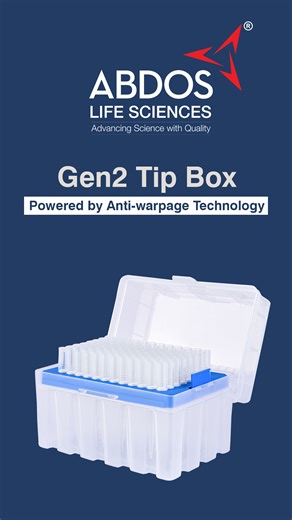 Abdos Life Sciences on Instagram: "Innovation that earns its place in the lab. Built on a patented design, the Gen2 Tip Box delivers strength and stability during repetitive pipetting. Its robust construction with consistent wall thickness supports both single and multi-channel pipettes, while a stackable, reusable format enables efficient storage and reduced plastic waste. Autoclavable, transparent, and available across all pipette tip capacities designed for clarity, confidence, and everyday r
