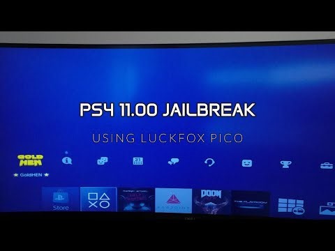 PlayStation PS4 11.00 Jailbreak using LuckFox Pico