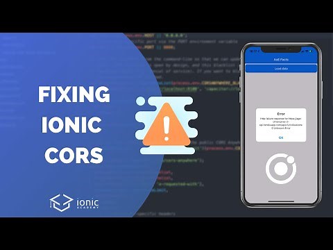How to Fix Ionic CORS Issues with Proxy or Native HTTP