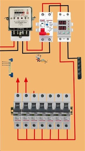 how to install digital protector 7 room single breaker #kelectric