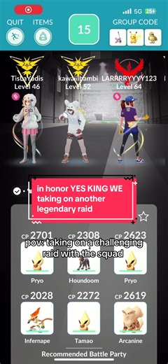 Legendary Raid Challenge with the Squad