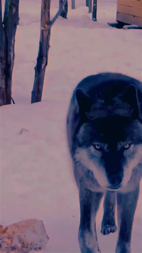 A strong black wolf moves through the snowy forest — silent, fearless, unstoppable. Every step leaves a mark of power and mystery. The forest doesn’t command him… it follows his rhythm. 🖤🐺❄️ #blackwolf #wolf #wolvesofinstagram #majesticwolf #wolfspirit #snowwolf #wildandfree #wolfpack #spiritanimal #wilderness #naturelovers #wildlife #animallovers #forestlife #naturephotography 📸 @blackcanadianwolf | Wolfitude