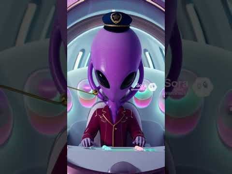 Alien Man - Candy Colored Space Train