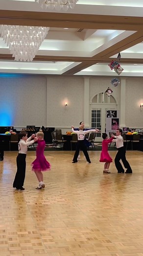 Ballroom Dance Video of Adorable Preteen Couples