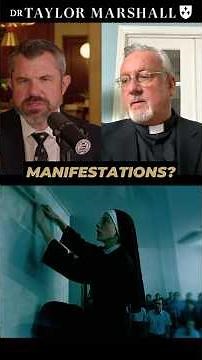 Nun Possessed by Demon Climbs Wall During Conference