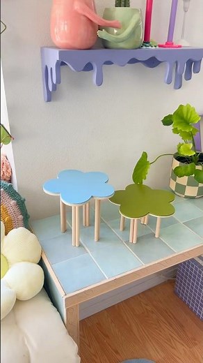 Dollar Tree DIY: Flower Plant Stand 🌼🌵#diy #dollartreefinds
