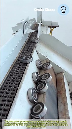Industrial metal material sorting machine in action: mins blowing precision