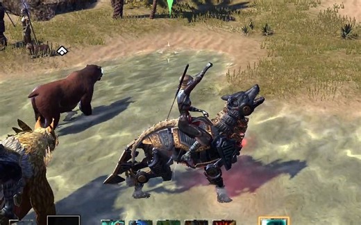 [eso] 收藏-坐骑-锻莫乌木狼