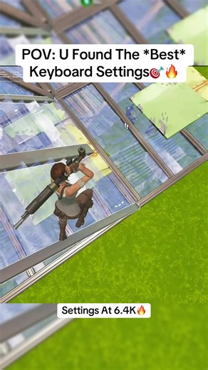 Perfect Keyboard Settings 🎯🔥 #Fortnite #trending #fypシ゚viral #fortniteclips #fortnitesettings