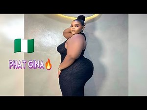 PHAT GINA🔥A Mind-blowing Th!¢k & Curvy Nigerian Plus Size Fashion Model ✅ Wiki Biography Lifestyle