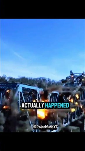 “They Blew Up This Massive Bridge on Purpose… #BridgeDemolition#ControlledExplosion#Engineering
