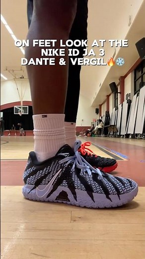 A look at my new Nike Id Ja 3’s “Dante & Vergil”🔥😈