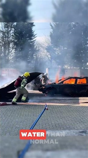 Electric Car Fire Suppression Blanket