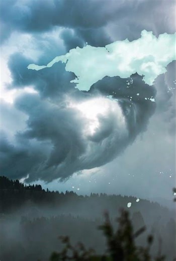 Cloudy and rainy nature video | #nature #trending #viral #foryou #beautiful #clouds #rain .