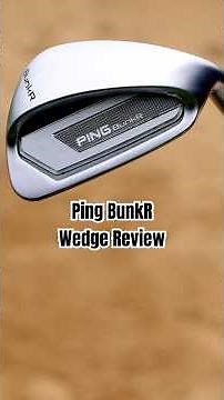 Do you struggle in bunkers? PING have you covered with the new BunkR wedge #golf #golfgear #review