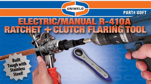 Watch Electric/Manual R-410A Ratchet   Clutch Flaring Tool on Amazon Live