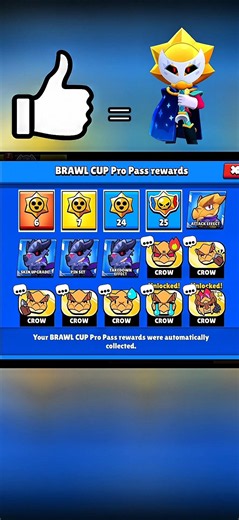 Pro Pass Gifts 🤯 Best Legendary Brawl Rewards 💥 #brawlstars #dontletthisflop #pfp