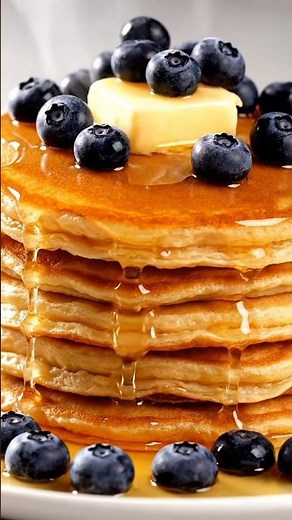 Fluffy Cottage Cheese Pancakes Blueberry
