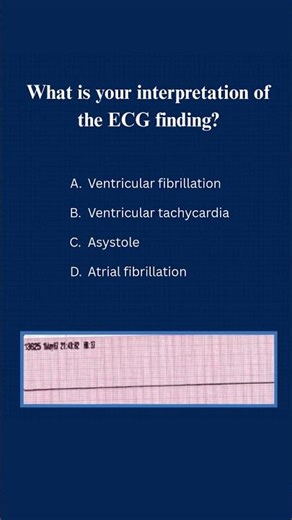 Question of the Day | ACLS Practice Test Question #10 #acls #aclscertification #shorts