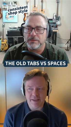 Real Python on Instagram: "Tabs vs Space is about consistency - Listen to the full episode at https://realpython.com/podcasts/rpp/271 or on your preferred podcast client. - Happy Pythoning! - #python #coding #programming #developers #pythoncode #pythonprogramming #code #codingfun #codingbootcamp #codinglife #codingpics #codingisfun #softwaredeveloper #softwareengineering #softwareengineer #podcast"