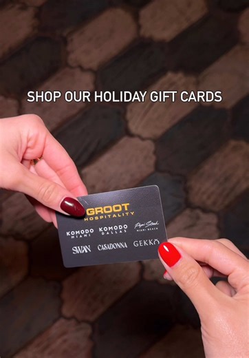 The perfect stocking stuffer 🎁 Shop our holiday gift cards now!