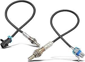 A-Premium O2 Oxygen Sensor Compatible with Chevrolet & GMC Models - Silverado 2500 HD/3500 HD 2011-2015, Corvette 2008-2013, Sierra 2500 HD/3500 HD 2011-2015, Upstream & Downstream, 2-PC Set