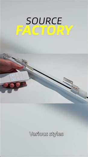 Full-automatic opening-closing curtains with precise remote control, enjoy shadow moments.