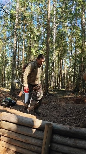 4.1K views · 100 reactions | Living in underground log cabin#build #_1 #bushcraft | Mack Solis | Facebook