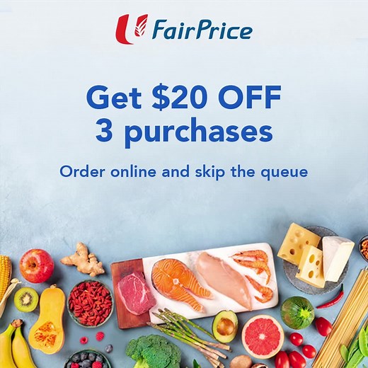 Perks of shopping online with FairPrice: online-exclusive deals, doorstep delivery & same prices as stores! Learn more: bit.ly/fp-signup | NTUC FairPrice