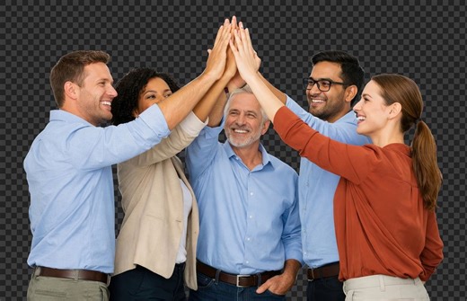 Download free png of Team celebrating success together. by Jo about png, people, celebration, logos, and business 26376867