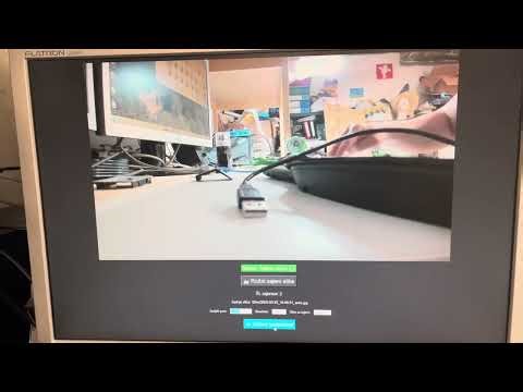 Arduino projects: webcam pics on sensor - python gui