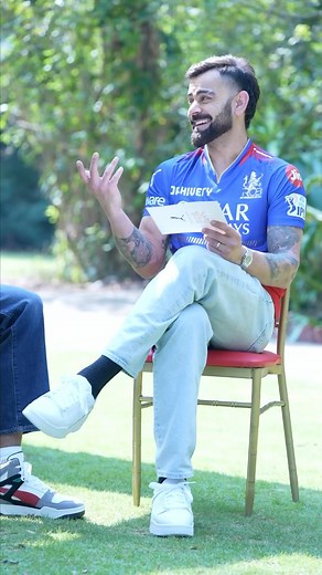 PUMA India on Instagram: "You think you know @virat.kohli, but do you? 🤔👑 @royalchallengers.bengaluru Gear up in the new PUMA x RCB jersey, available at PUMA.com & Stores, RCB Website & App. #MIvRCB #PUMAxRCB"