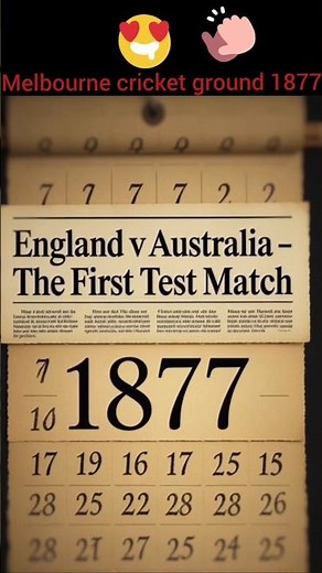 England vs Australia (1877)lThe Day Cricket Was Born 🏏